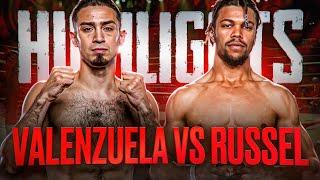 Jose Valenzuela vs Gary Antuanne Russell HIGHLIGHTS & KNOCKOUTS | BOXING K.O FIGHT HD