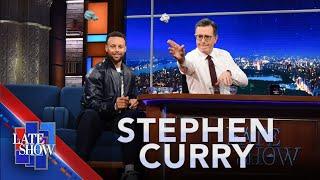 Stephen Curry Vs. Stephen Colbert: The Rematch