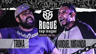 Troka vs Miguel Miranda | Génesis - Fecha 1 | Rogue Rap League