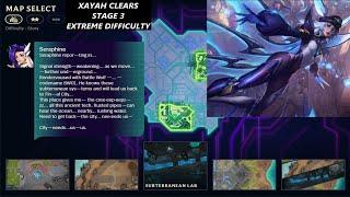 league of legends swarm stage 3 extreme clear tutorial with xayah