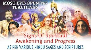 Actual SIGNS of SPIRITUAL AWAKENING and PROGRESS on SPIRITUAL PATH!