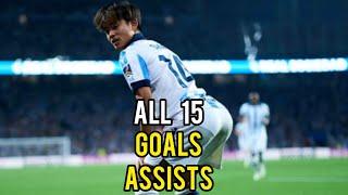 Takefusa Kubo • All 15 Goals & Assists 23/24