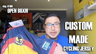 vlog #109【OPEN BOX #10】My custom made cycling jersey via Owayo