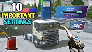 10 Secret Settings You Need to Know in Truckers Of Europe 3