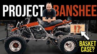 UNBOXING A Basket Case Yamaha Banshee Project