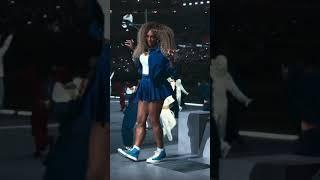 Serena Williams makes appearance during Kendrick Lamar's Super Bowl halftime show #shorts