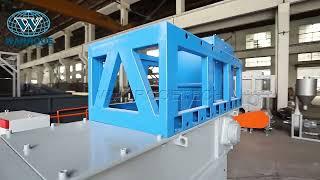 Plastic PP/PE/HDPE Plastic Lumps Pipes Single Shaft Shredder