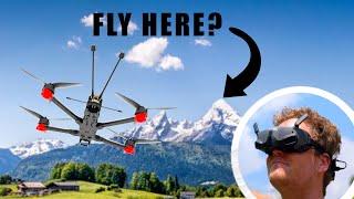 Can the iFlight Chimera 7 FPV Drone Summit the French Alps?