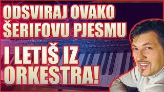 ODSVIRAJ ŠERIFOVU PJESMU OVAKO I LETIŠ IZ ORKESTRA! #goranamadeus #klavijatura