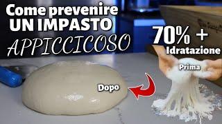 Come Evitare Che L'impasto Della Pizza Diventi Appiccicoso