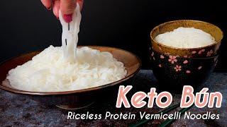  Keto Riceless Protein Noodle | Original Keto Bún Recipe | Please Credit With Link If Sharing