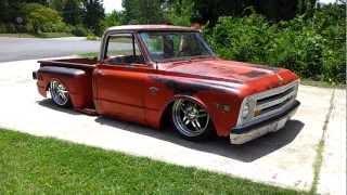 BAGGED C10 CHEVY RAT ROD SHOP TRUCK