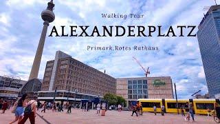 BERLIN Alexanderplatz Walking Tour I Primark Shopping I Rotes Rathaus I 2024 4K