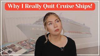 Why I Really Quit Cruise Ships and Chose to Stay Home