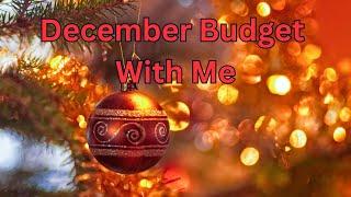 Budget With Me | December | 5 Week Month! | #budgeting #cashstuffing #savingschallenges