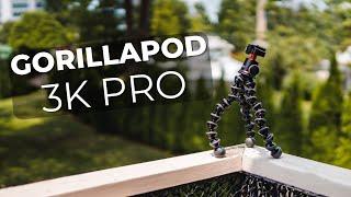 GorillaPod 3k Pro Review (a great travel tripod)