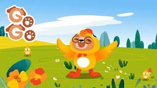 Go Go el Perrito Pollito | Fun Spanish Nursery Rhyme for Kids | Sing-Along Songs in Español | Go Go