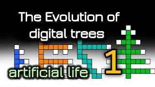 The evolution of digital trees.  Artificial life.  Part 1.