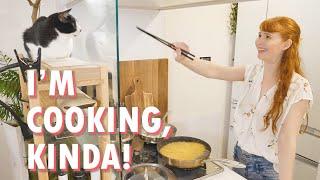 Rachel (kinda) cooks for a day