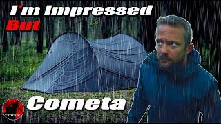 Impressive Performance BUT - OneTigris Cometa Tent Heavy Rain Waterproof Test - Test Night