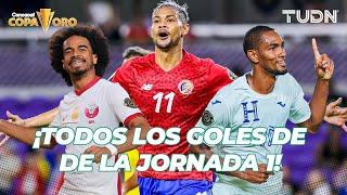 ¡TODOS LOS GOLES de la Jornada 1! | Copa Oro 2021 | TUDN