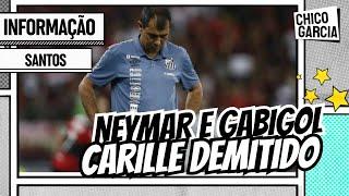 SANTOS: CARILLE DEMITIDO! QUEM VEM? NEYMAR E GABIGOL EM 2025?