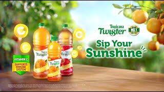 Sip Your Sunshine with Tropicana Twister