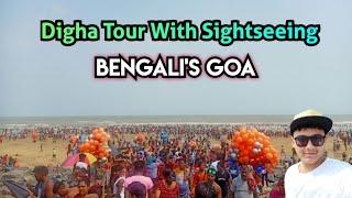 Digha Tour with Sightseeing Vlog| Udaipur Beach | Mohona | Hotels in Digha | Kolkata to Digha by bus