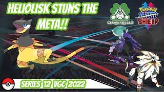 This HELIOLISK team TOP CUT a Tournament! | Series 12 VGC 2022 | Pokemon Sword & Shield |