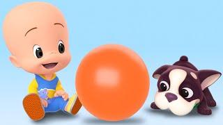 Learn with Cuquin's orange ball | Educational videos