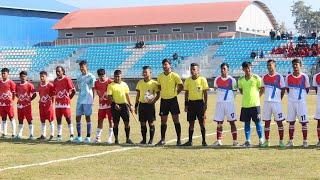 आज सम्मकै कडा खेल Jumal vs Surkhet football Game karnali province studium Surkhet Nepal