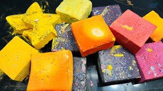 Colorful Dyed Gym Chalk crushing | #asmrsounds  #ytviralvideo