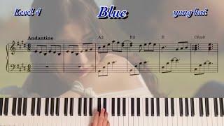 yung kai - blue Piano Cover 피아노 악보