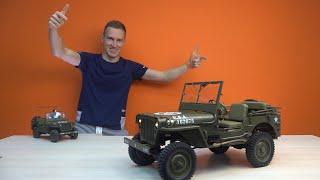 БОЛЬШОЙ Jeep Willys MB 4x4 в масштабе 1/6 ... RC OFFroad