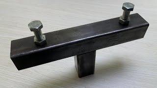 Simple Yet Effective DIY Steel Clamp | A Tool Few People Know About