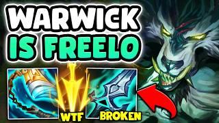 WARWICK TOP IS LITERALLY FREE WINS! I CAN'T LOSE ON THIS CHAMPION! - EPISODE 42