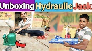 Unboxing Hydraulic Jack | Bholenath Auto Repairing Shop