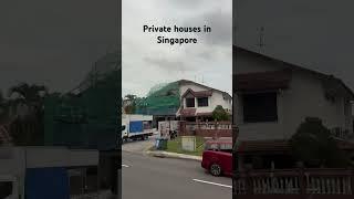 Private houses in Singapore. #singapore