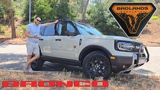 Brand new 2025 Ford Bronco SPORT Badlands Sasquatch Most rugged compact SUV ? 360-degree car review