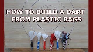 How to build A DART from PLASTIC BAGS #HPEatHome #PhysEd #Physedathome #PE #GetActive #playandlearn