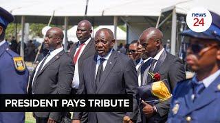 WATCH | 'He was a shining star, he was incorruptible’: Cyril Ramaphosa pays tribute to Mboweni