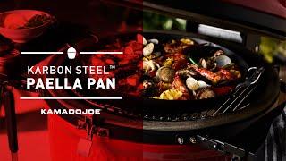 Bring Spanish-Style Cooking to your Backyard with the Karbon Steel Paella Pan from Kamado Joe