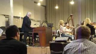 Jon Lord, Kiev, may 2010, rehearsal 1