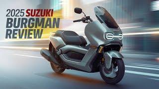 2025 Suzuki Burgman Review: The Ultimate Smart Scooter!