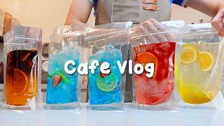 갈증 해소에 딱 맞는 음료 - 소다30mins Cafe Vlog/카페브이로그/cafe vlog/asmr/Tasty Coffee#627