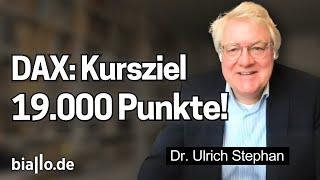 Dax außer Rand und Band: "Rücksetzer sind Kaufgelegenheiten!" – Ulrich Stephan im Interview