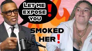 Kevin Samuels vs BRISKET BACK BBW CANT FIND A MAN #kevinsamuels #men #podcast #women #dating #fyp