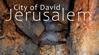 JERUSALEM. TUNNELS of The City of David. Journey Through Time