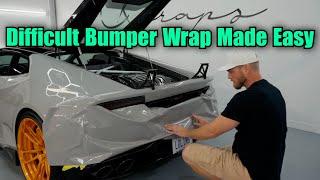 How to Wrap Your Car Bumper (Step-by-Step) - Colorfusion PPF - Chalk Grey