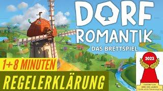 Dorfromantik Das Brettspiel Regeln Anleitung Erklärung Spiel des Jahres 2023